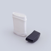 Custom Logo 50g 76g PP PE Plastic Empty Deodorant Stick Flat Tube Round Twist Up Stick Deodorant Stick Bottle