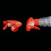 China Factory Supply Custom Chemical Fine Mist Professional Hand 28/410 Red Plastic Sprayer Trigger for Cleaning Bottle