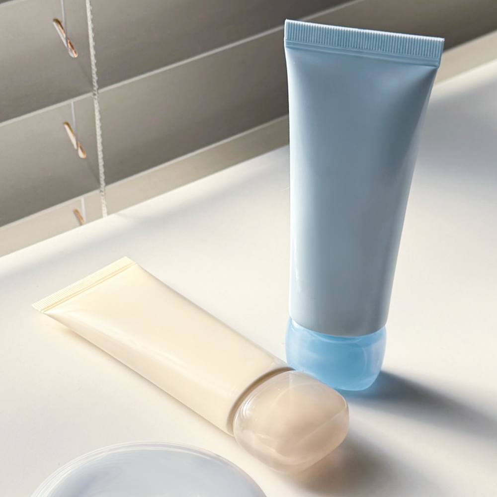 50ml Empty Plastic Matte BB Cream Body Lotion Packaging Hand Cream Soft Tubes Facial Cleanser Squeeze Tube 