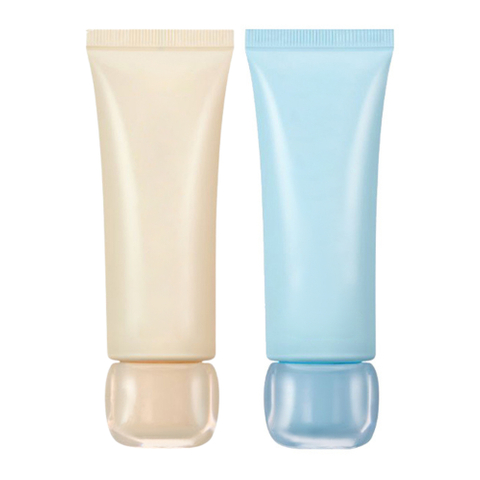 50ml Empty Plastic Matte BB Cream Body Lotion Packaging Hand Cream Soft Tubes Facial Cleanser Squeeze Tube 