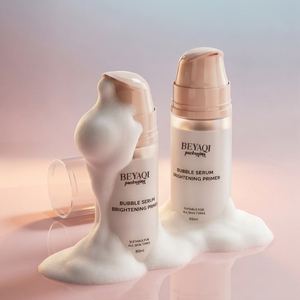 OEM Luxury 80ml 100ml 120ml 150ml Foaming Mousse Foam Plastic Pump Bottles for Cosmetic Facial Washing Packaging