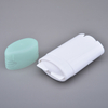  Personal Care 40g 76g Empty Oval Flat PP Rotatable Replaceable Biodegradable Plastic Deodorant Roll on Bottle Deodorant Bottle Oval