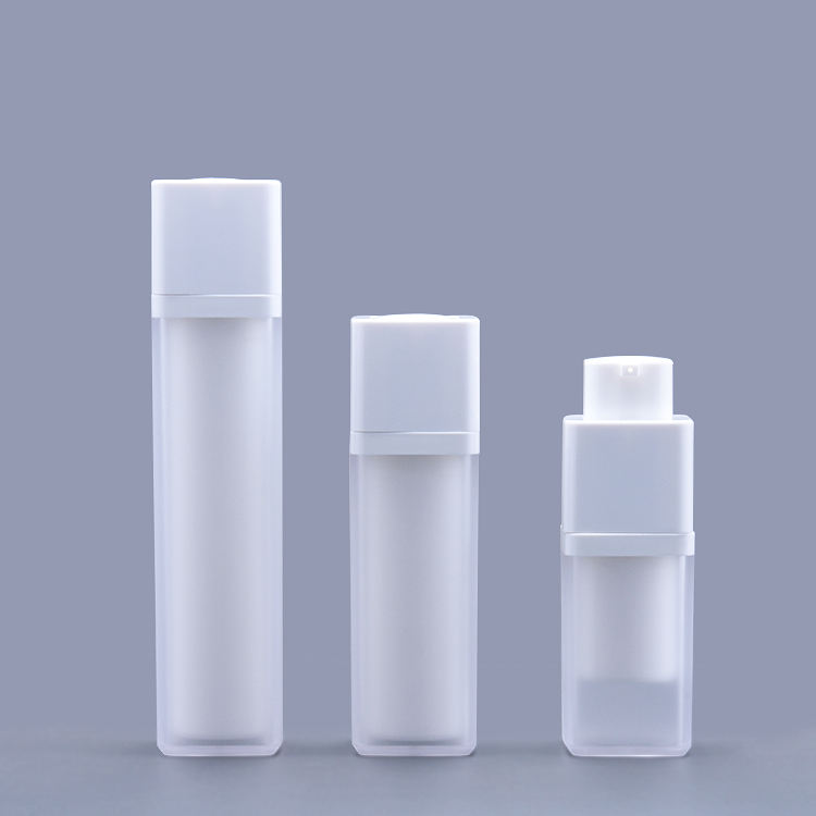 Custom Color Logo And Packaging Solutions Cosmetic Airless Bottle Manufacturer for Professional Beauty Packaging Brands